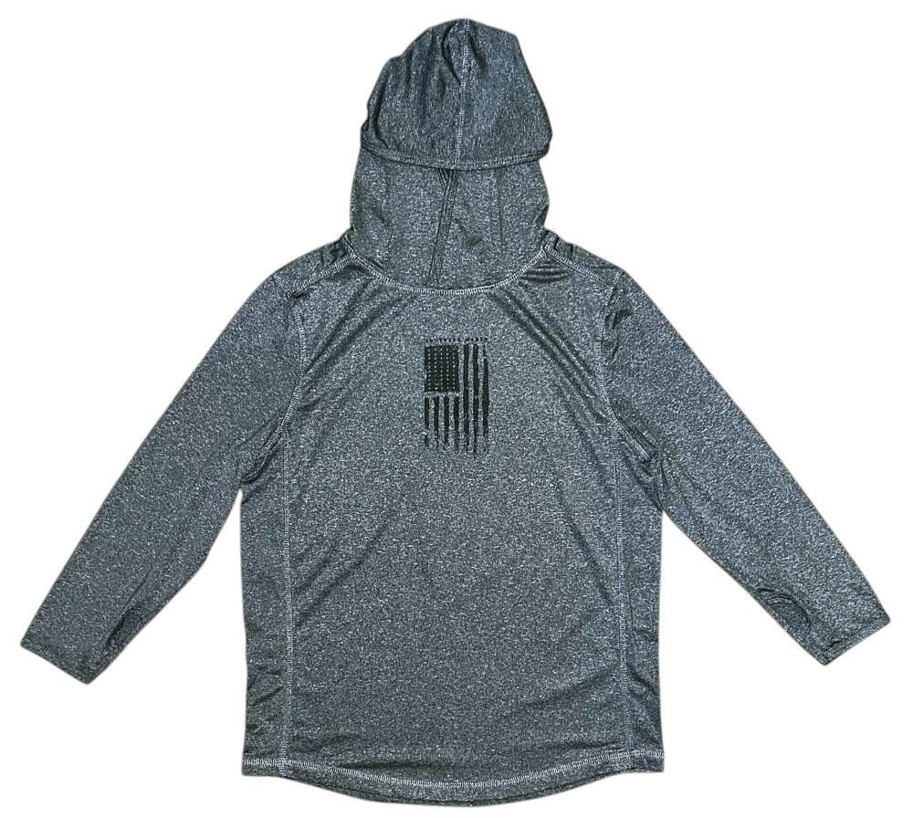 Southern Marsh FieldTec Featherlight Gray Athletic Hoodie Youth Medium